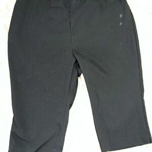 Lane Bryant Black Capri pants